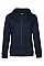 Navy Blue QUEEN Zipped Hood_°