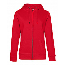 Red QUEEN Zipped Hood_°