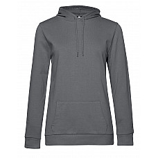 Elephant Grey Women's #Hooded Sweat