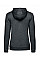 Heather Asphalt Women's #Hooded Sweat