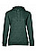 Heather Dark Green Women's #Hooded Sweat