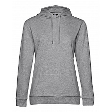 Heather Grey Women's #Hooded Sweat