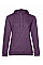 Heather Purple Women's #Hooded Sweat