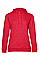 Heather Red Women's #Hooded Sweat