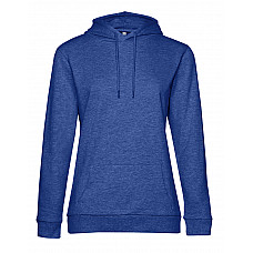 Heather Royal Blue Women's #Hooded Sweat