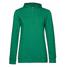 Kelly Green Women's #Hooded Sweat