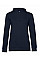 Navy Blue Women's #Hooded Sweat