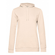 Pale Pink Women's #Hooded Sweat