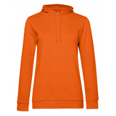 Pure Orange Women's #Hooded Sweat