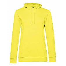 Solar Yellow Women's #Hooded Sweat