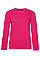 Magenta Pink Inspire Crew Neck/ Women_°