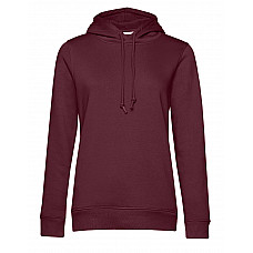 Burgundy Inspire Hooded/ Women_°