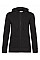 Black Pure Inspire Zipped Hood/ Women_°