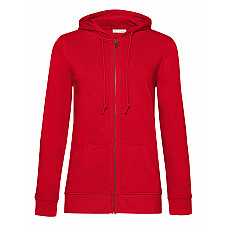 Red Inspire Zipped Hood/ Women_°