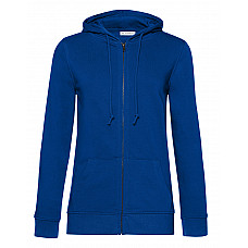 Royal Blue Inspire Zipped Hood/ Women_°