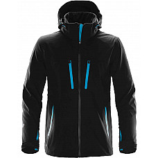 Black/Electric Blue Men's Patrol Softshell