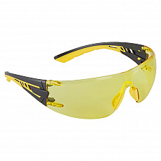 PS27 Amber Tech Look Lite KN Safety Glasses