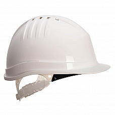 PS60 White Expertline Safety Helmet (Slip Ratchet)