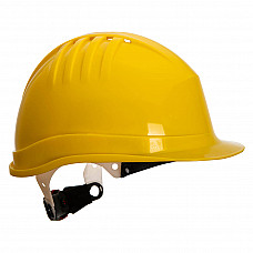 PS62 Yellow Expertline Safety Helmet (Wheel Ratchet)