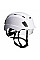 PS80 White Integrated Visor Helmet