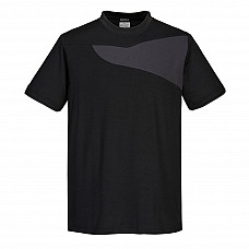 PW211 Black/Zoom Grey PW2 Cotton Comfort T-Shirt S/S