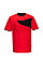 PW211 Red/Black PW2 Cotton Comfort T-Shirt S/S