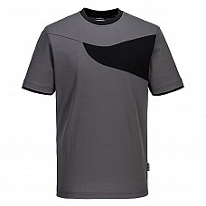 PW211 Zoom Grey/Black PW2 Cotton Comfort T-Shirt S/S