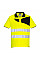 PW212 Yellow/Black PW2 Hi-Vis Cotton Comfort Polo Shirt S/S