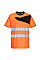 PW213 Orange/Black PW2 Hi-Vis Cotton Comfort T-Shirt S/S