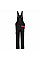 PW243 Black/Red PW2 Bib and Brace