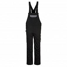 PW243 Black/Zoom Grey PW2 Bib and Brace