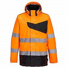 PW265 Orange/Black PW2 Hi-Vis Rain Jacket