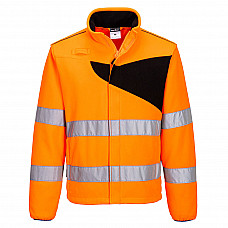 PW274 Orange/Black PW2 Hi-Vis Fleece