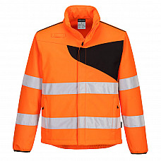 PW275 Orange/Black PW2 Hi-Vis Softshell (2L)