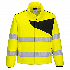 PW275 Yellow/Black PW2 Hi-Vis Softshell (2L)