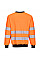 PW277 Orange/Black PW2 Hi-Vis Sweatshirt