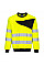 PW277 Yellow/Black PW2 Hi-Vis Sweatshirt