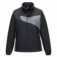 PW278 Black/Zoom Grey PW2 Women's Softshell (2L)