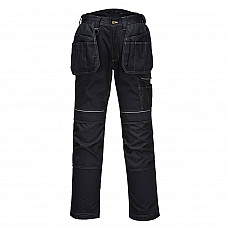 PW305 Black PW3 Stretch Holster Work Trousers