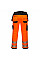 PW306 Orange/Black PW3 Hi-Vis Stretch Holster Pocket Trousers