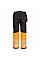 PW307 Orange/Black PW3 Hi-Vis Class 1 Holster Pocket Trousers