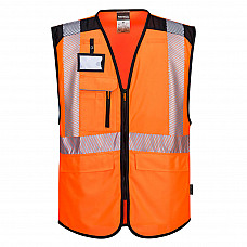 PW309 Orange/Black PW3 Hi-Vis Executive Vest