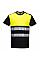 PW311 Black/Yellow PW3 Hi-Vis Cotton Comfort Class 1 T-Shirt S/S