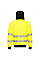 PW327 Yellow/Black PW3 Hi-Vis Zip Hoodie