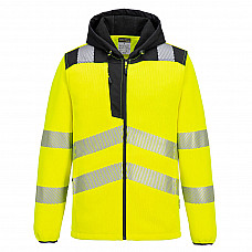 PW335 Yellow/Black Hi-Vis Technical Fleece