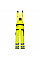 PW344 Yellow/Black PW3 Hi-Vis Bib and Brace