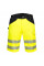 PW348 Yellow/Black PW3 Hi-Vis Shorts