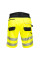 PW348 Yellow/Black PW3 Hi-Vis Shorts