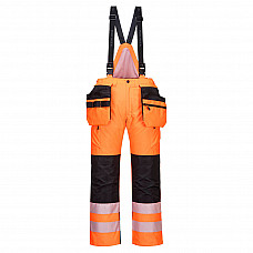 PW351 Orange/Black PW3 Hi-Vis Winter Trousers