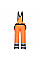 PW351 Orange/Black PW3 Hi-Vis Winter Trousers